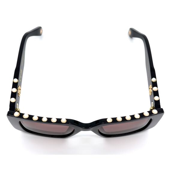 NEW ROBERTO CAVALLI SRC039S 700Y BLACK PURPLE LENS AUTHENTIC SUNGLASSES - Picture 12 of 13